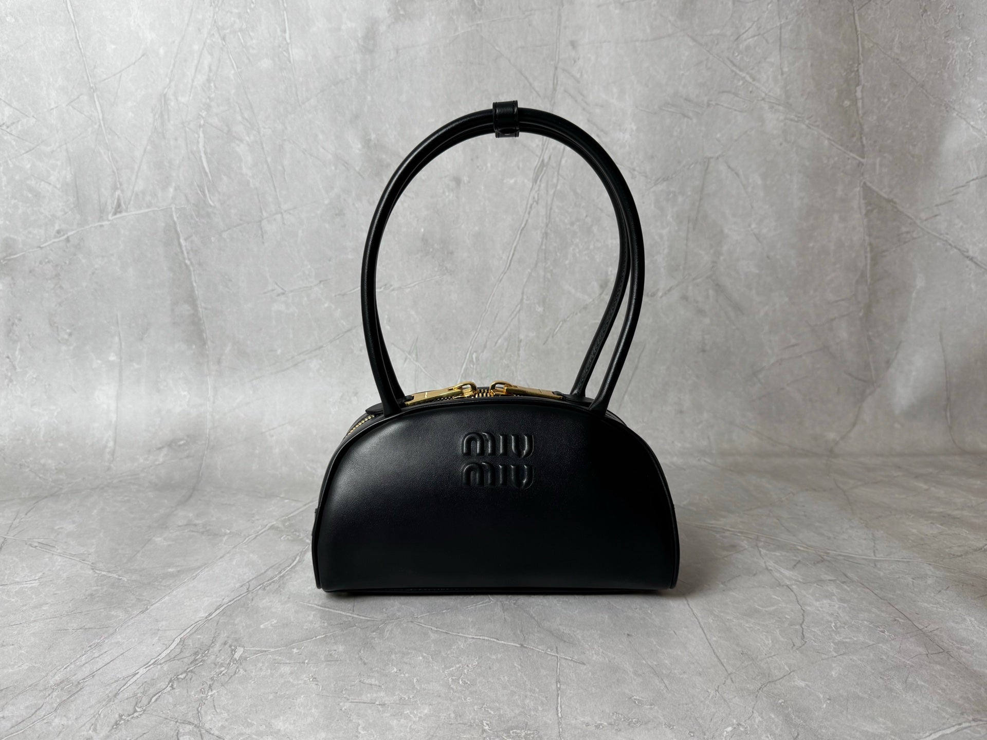 Structured Mini Hobo Bag - View 1