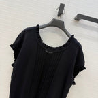 Silk-Blend Cap Sleeve Top – Refined Soft Elegance