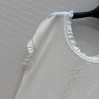 Silk-Blend Cap Sleeve Top – Refined Soft Elegance