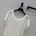 Silk-Blend Cap Sleeve Top – Refined Soft Elegance