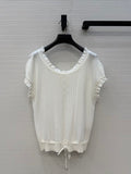 Silk-Blend Cap Sleeve Top – Refined Soft Elegance
