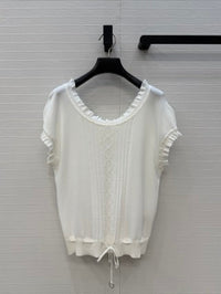 Silk-Blend Cap Sleeve Top – Refined Soft Elegance