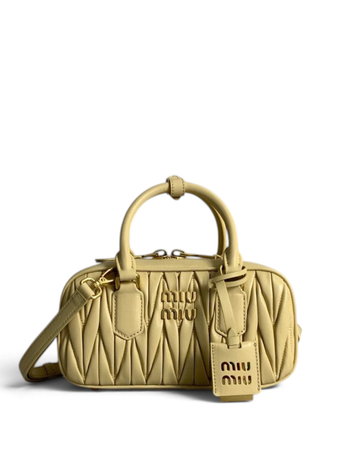 Matelassé Bowling Bag - View 1