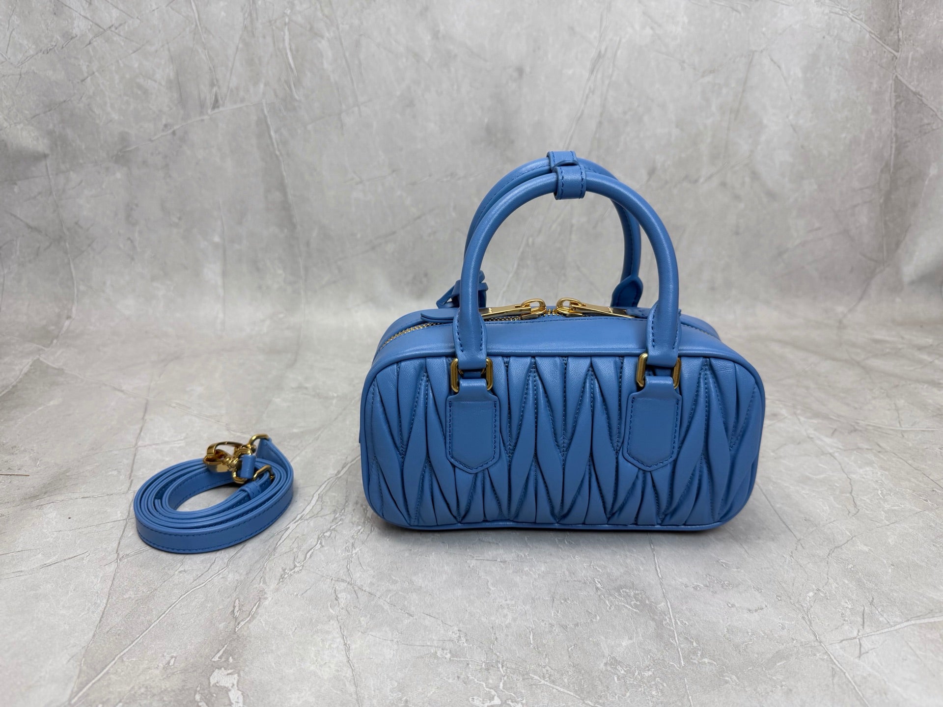Matelassé Bowling Bag - View 2