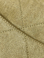 Quilted Suede Maxi Flap Shoulder Bag - View 5