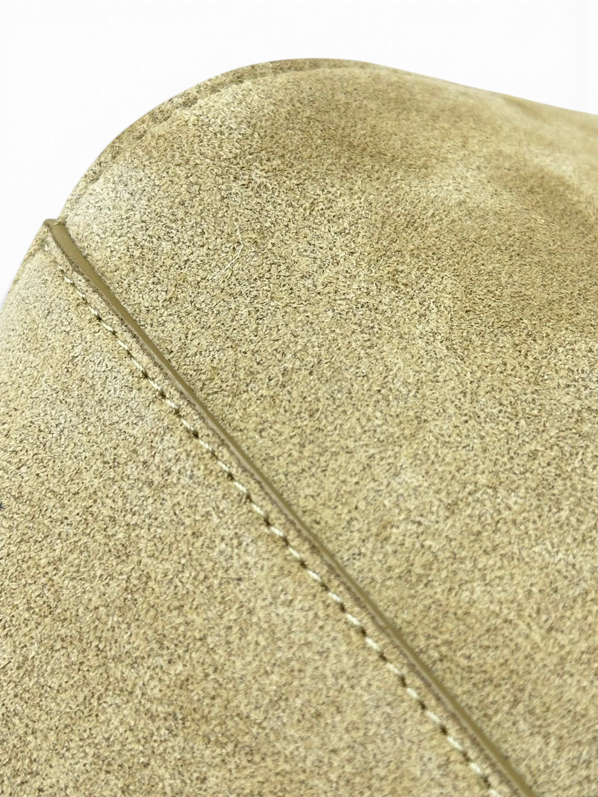 Quilted Suede Maxi Flap Shoulder Bag - View 9