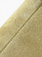 Quilted Suede Maxi Flap Shoulder Bag - View 4