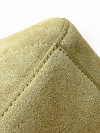 Quilted Suede Maxi Flap Shoulder Bag - View 3