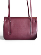 Chanel 26P Preppy Coco Small Bag in Burgundy Caviar Leather - Detail View 3