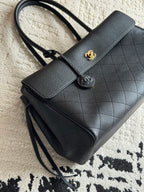 26S Medium Baguette Bag in Grained Calfskin