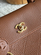 26S Medium Baguette Bag in Grained Calfskin