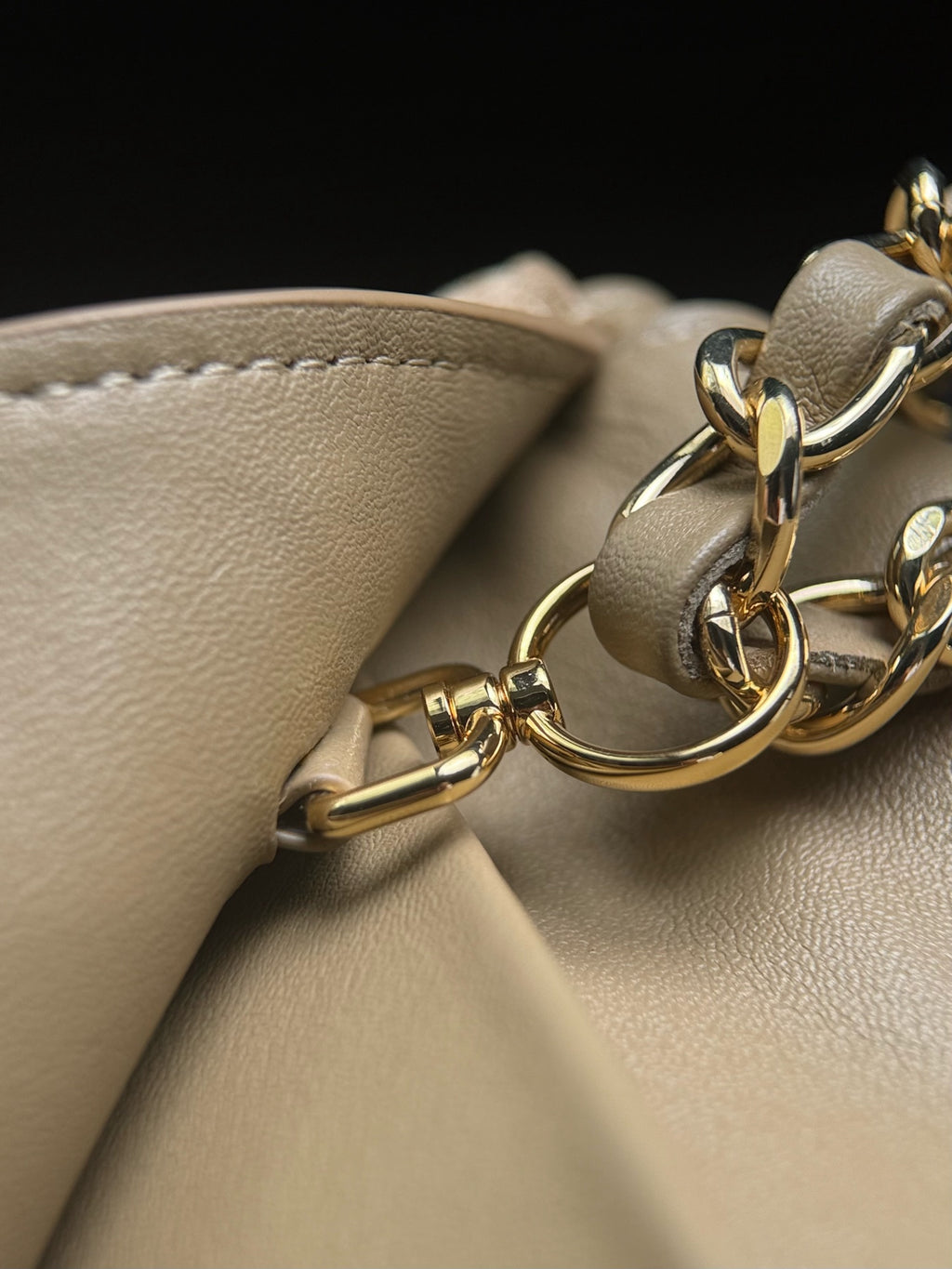 Quilted Suede Maxi Flap Shoulder Bag 38cm - View 8