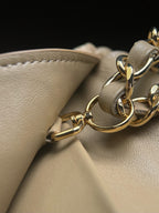 Quilted Suede Maxi Flap Shoulder Bag 38cm - View 8