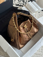 25 Medium Quilted Hobo Handbag