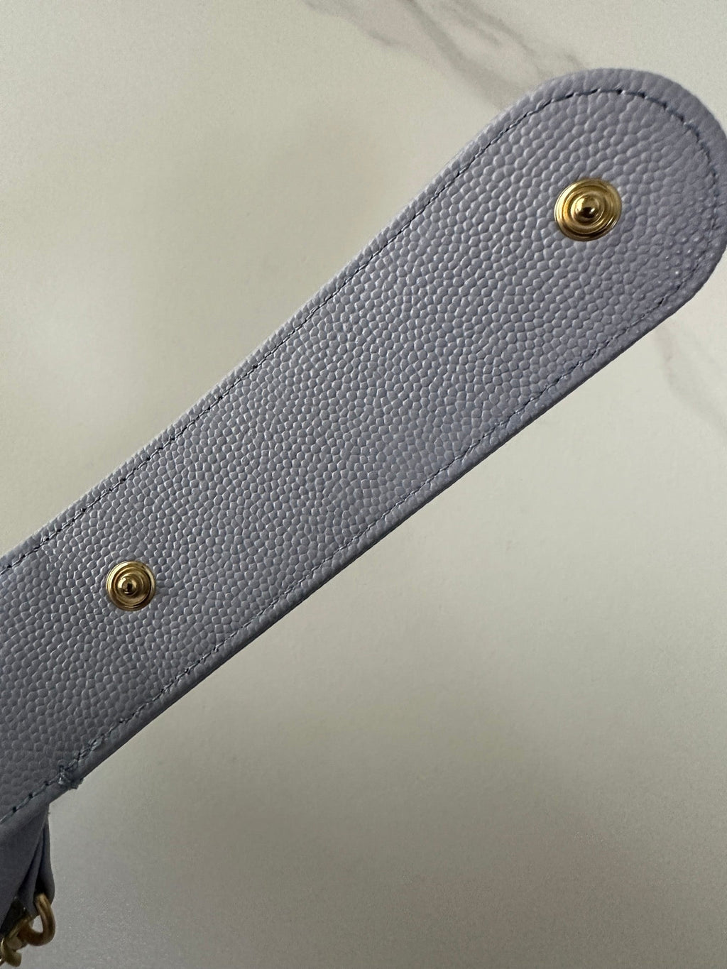 Pearl-Chain Quilted Mini Hobo Bag