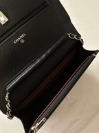 Quilted Classic Wallet on Chain