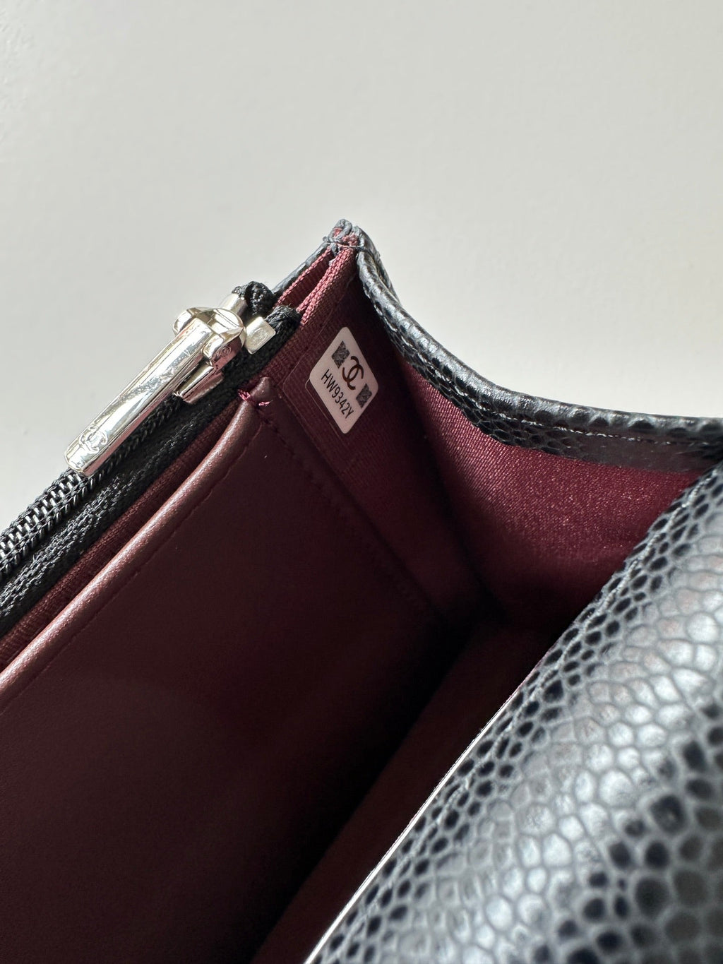 Quilted Classic Wallet on Chain