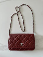 Quilted Classic Wallet on Chain