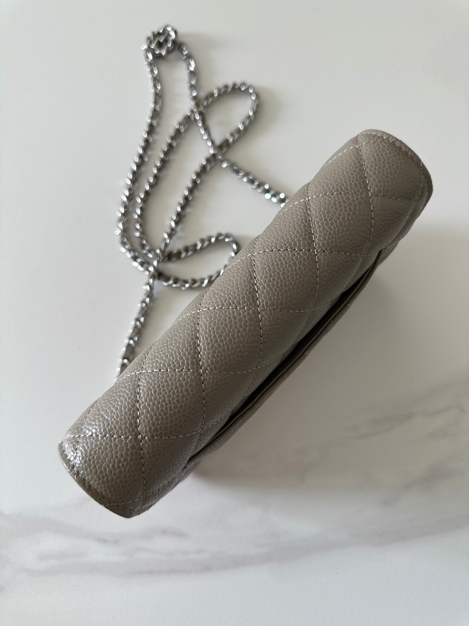 Quilted Classic Wallet on Chain