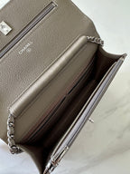Quilted Classic Wallet on Chain