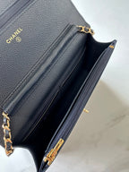 Quilted Classic Wallet on Chain