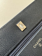 Quilted Classic Wallet on Chain