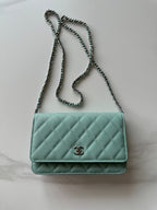 Quilted Classic Wallet on Chain