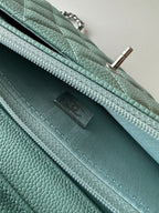 Quilted Classic Wallet on Chain
