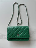 Quilted Classic Wallet on Chain