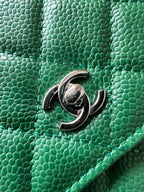 Quilted Classic Wallet on Chain