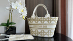 Book Tote Basket Bag