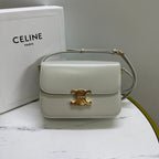Triomphe Calfskin Shoulder Bag