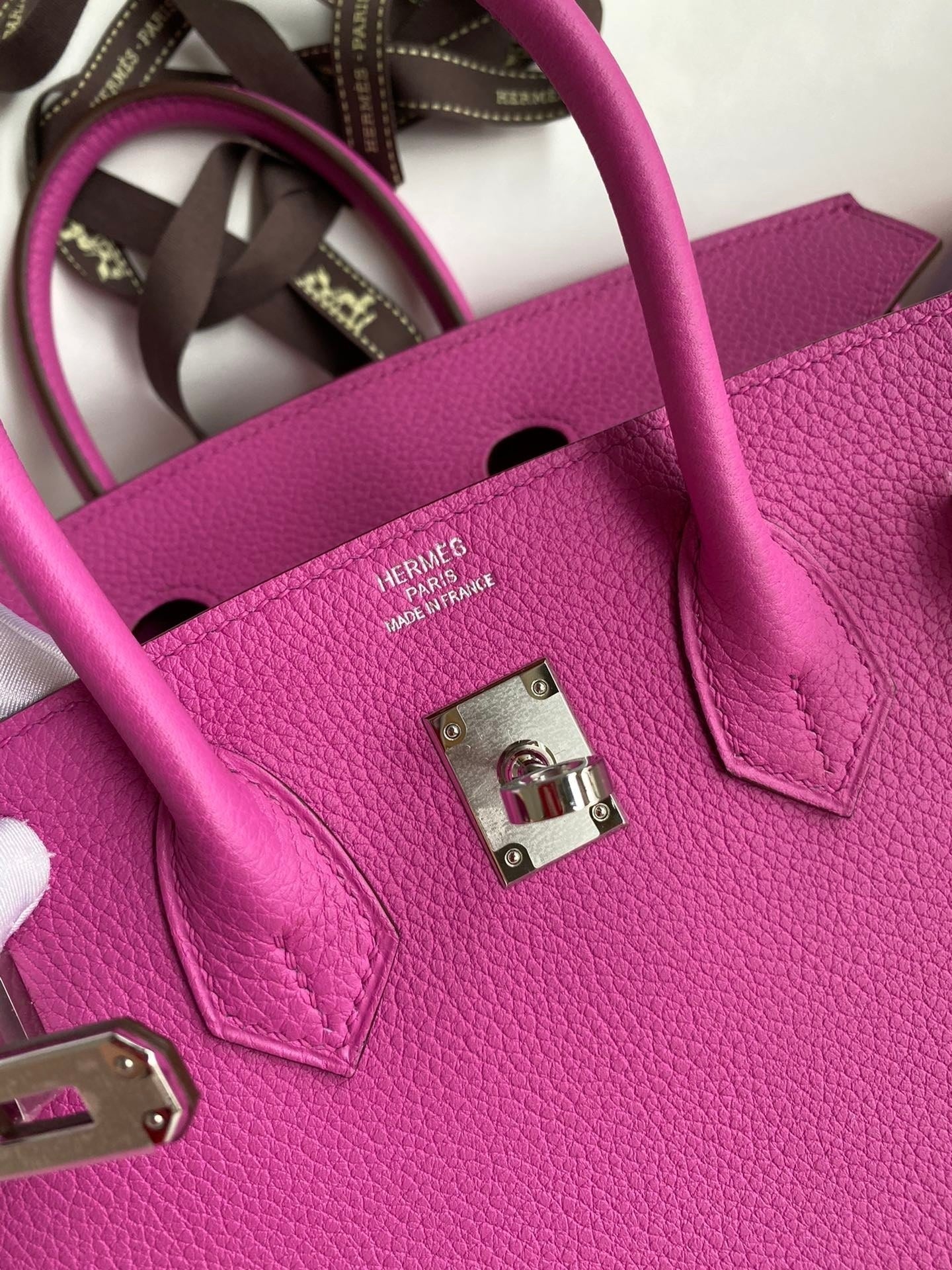 Birkin 25cm Togo Leather Handbag