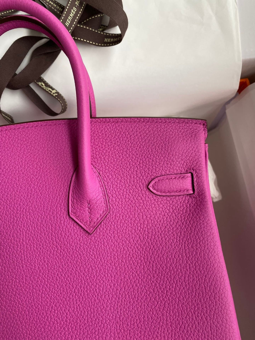 Birkin 25cm Togo Leather Handbag