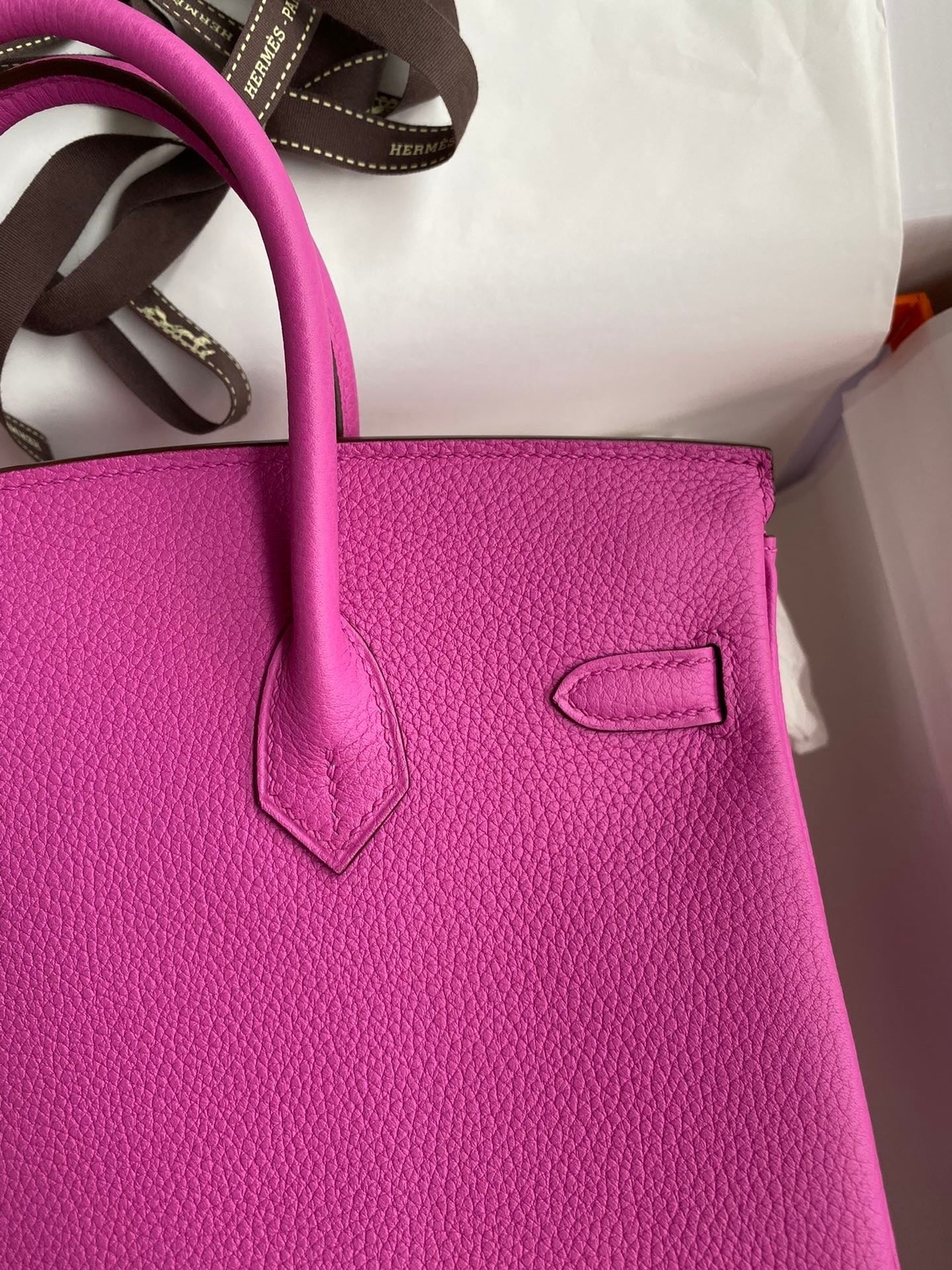 Birkin 25cm Togo Leather Handbag