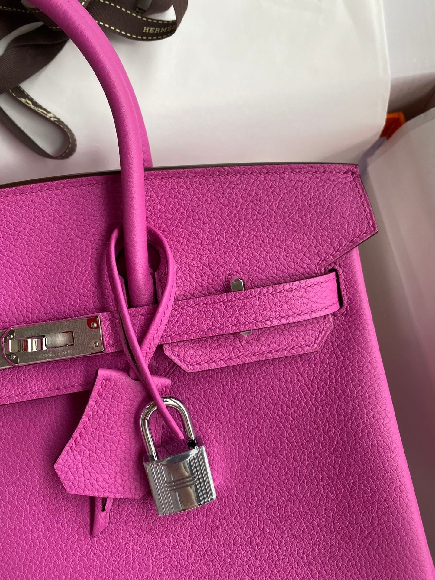 Birkin 25cm Togo Leather Handbag