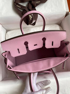 Birkin 25cm Swift Calfskin Leather Handbag