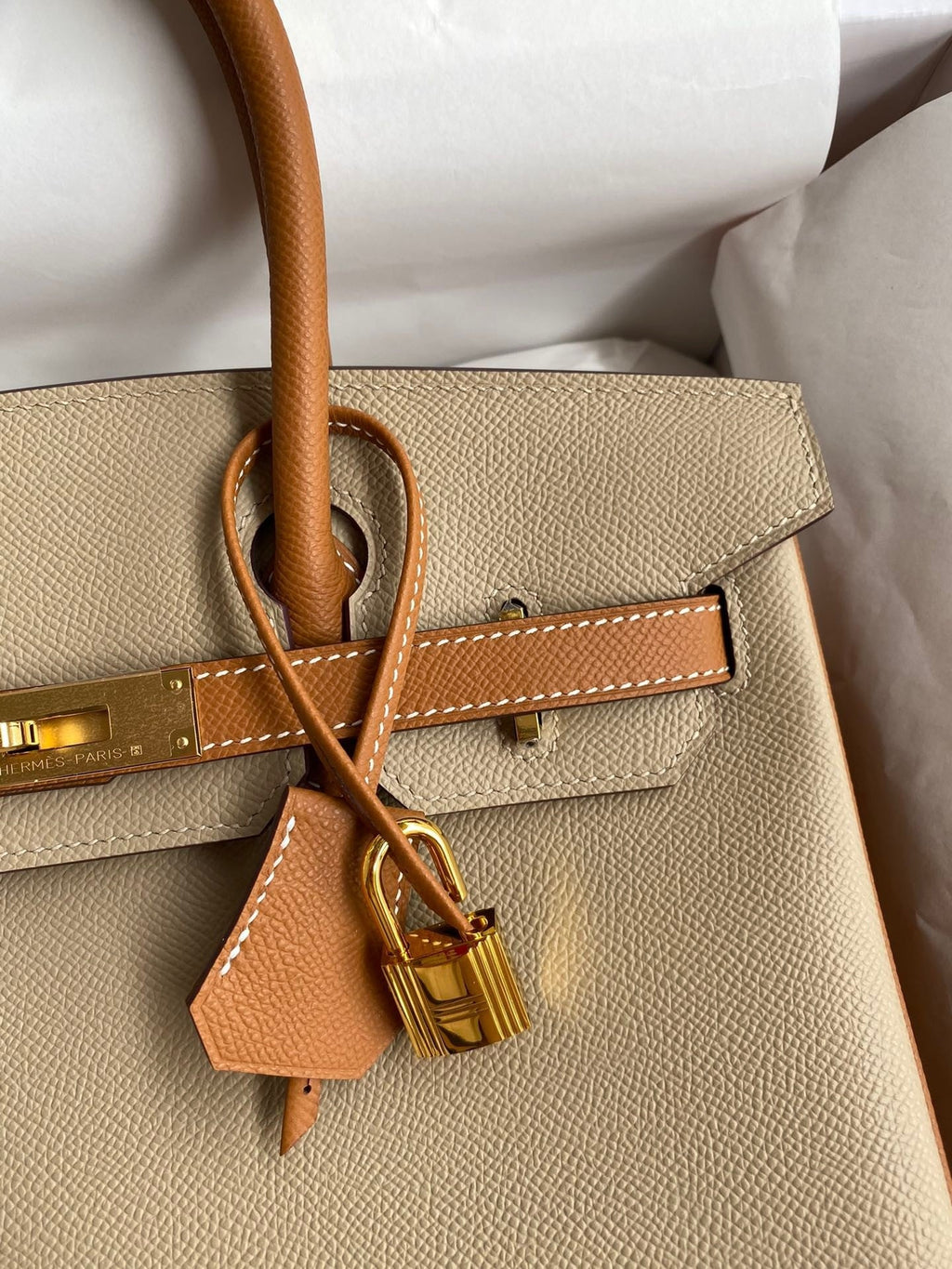 Birkin 25cm Epsom Leather Handbag