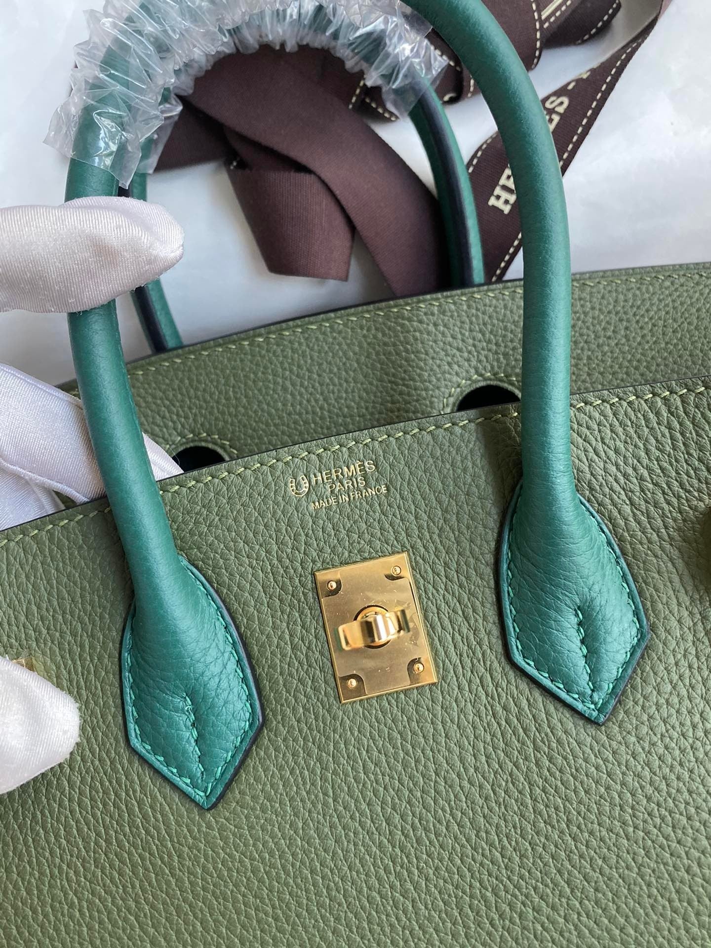 Birkin 25cm Togo Leather Handbag