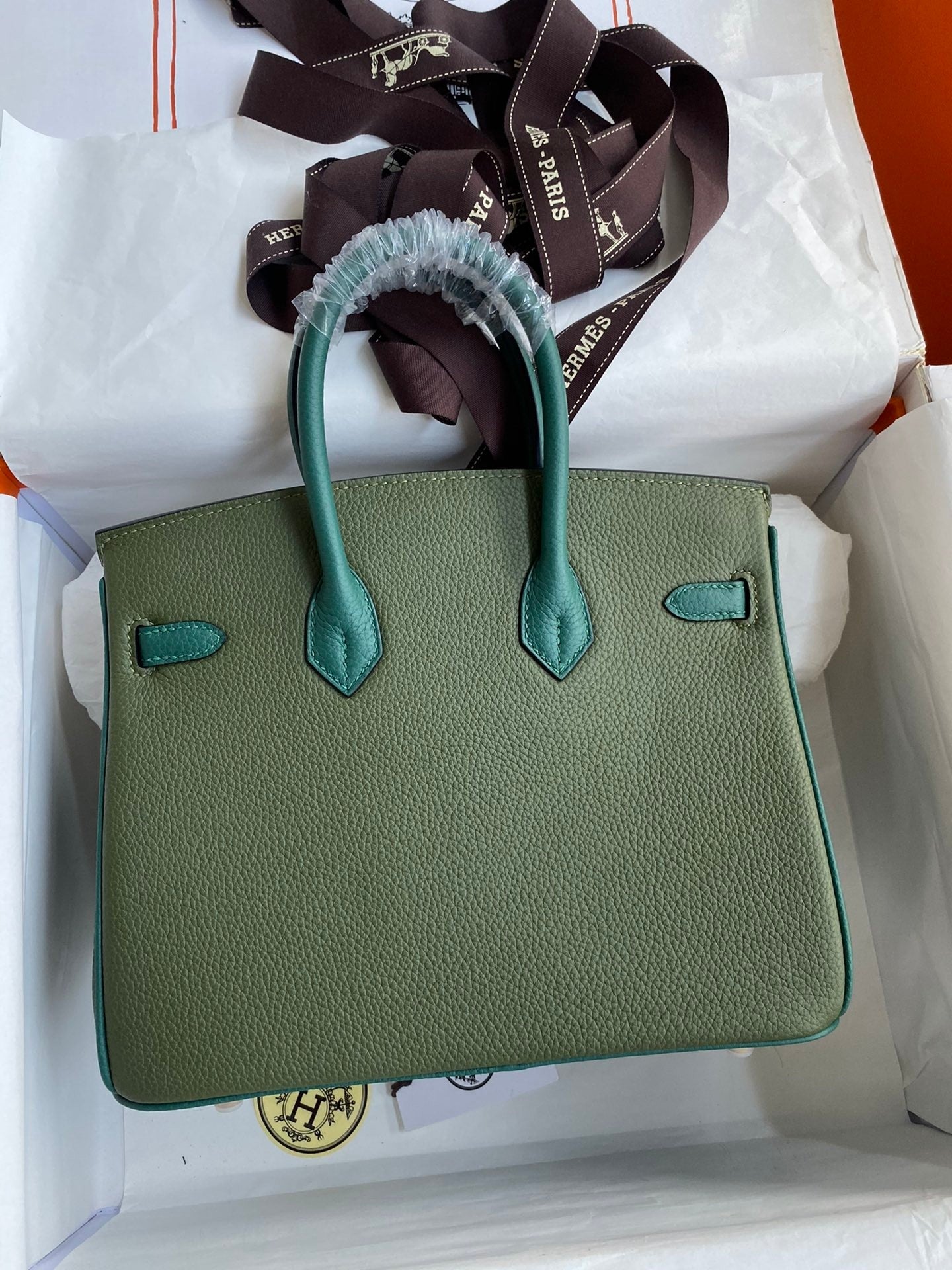 Birkin 25cm Togo Leather Handbag