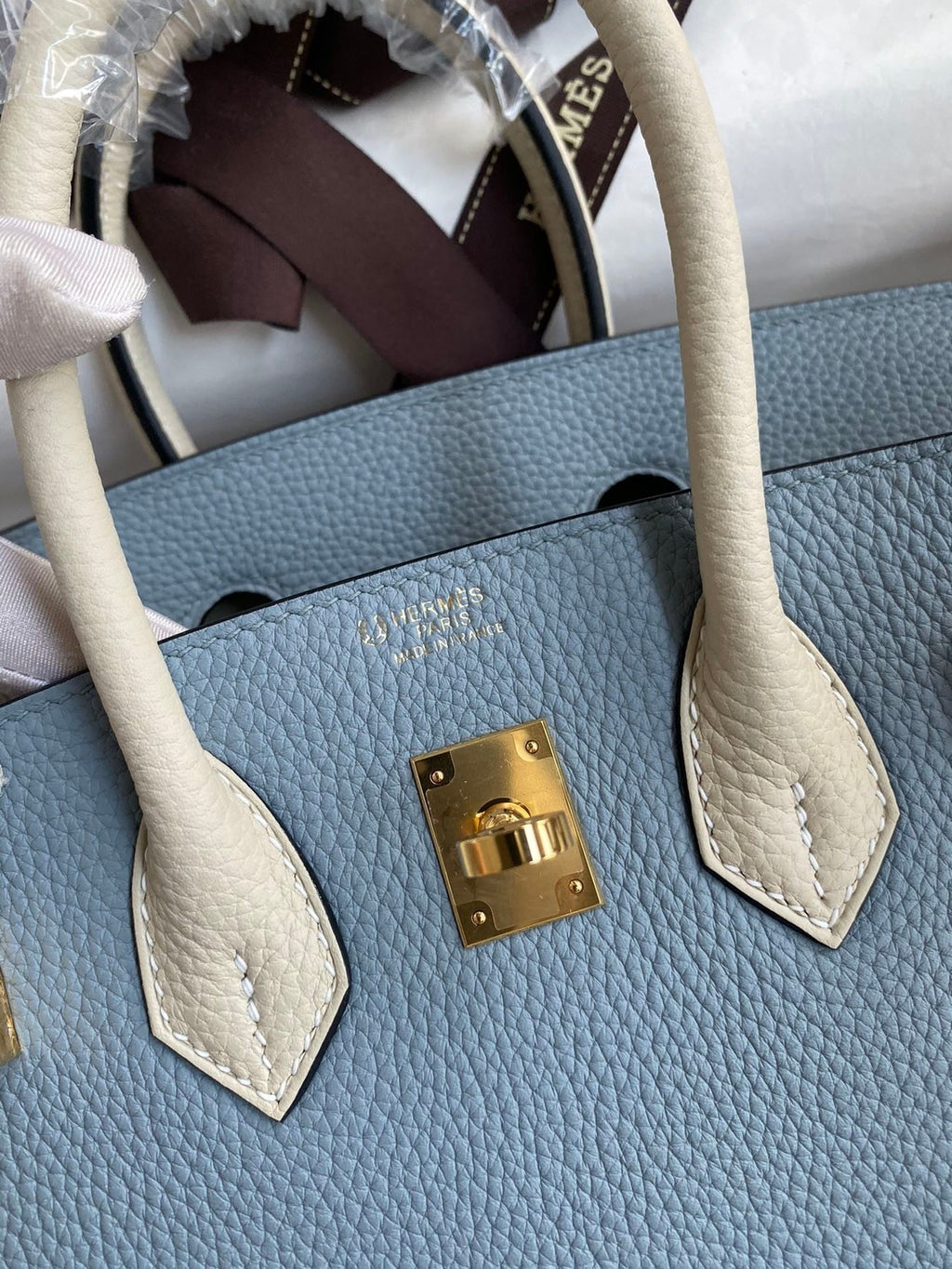 Birkin 25cm Togo Leather Handbag
