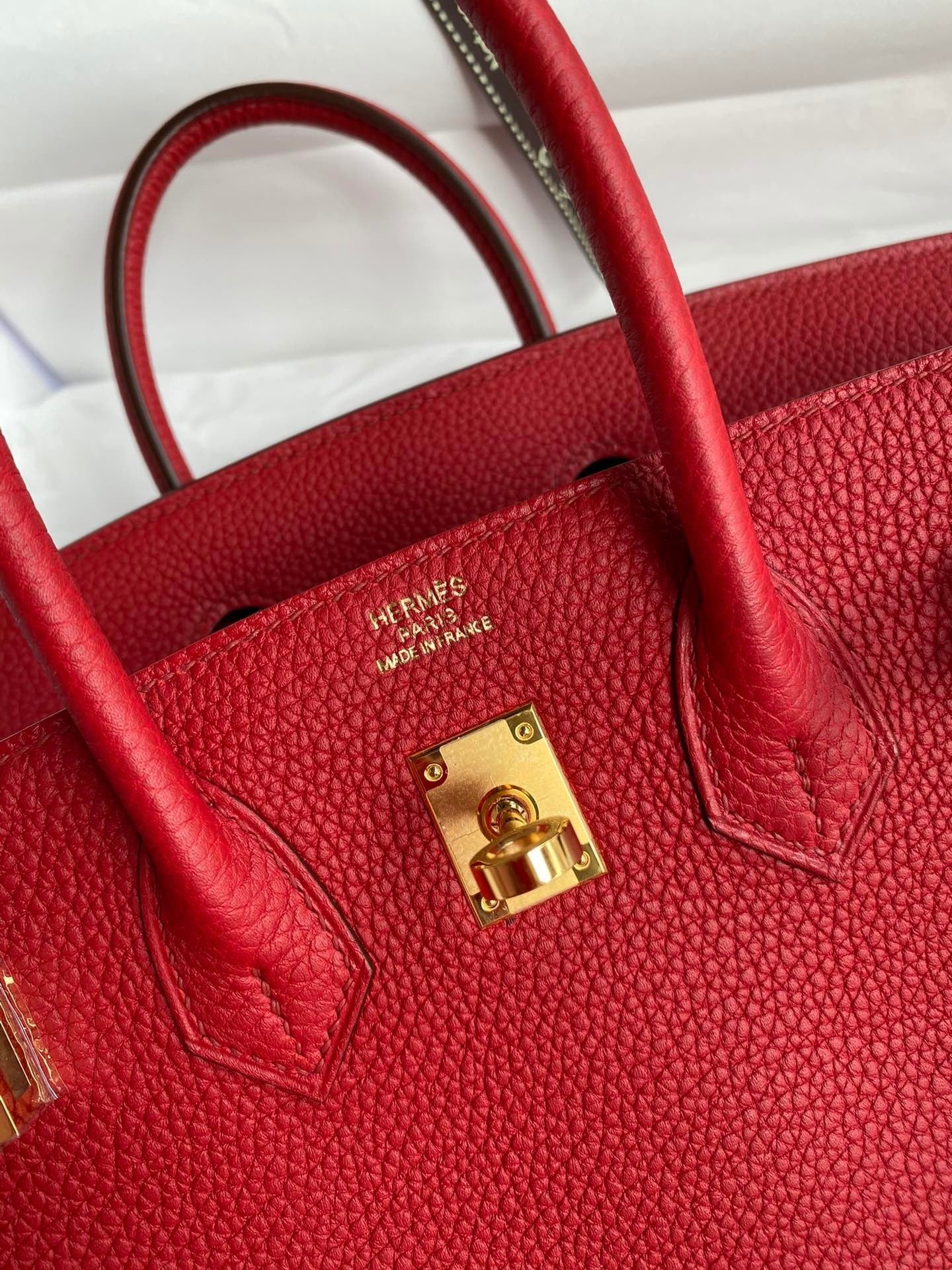 Birkin 25cm Togo Leather Handbag