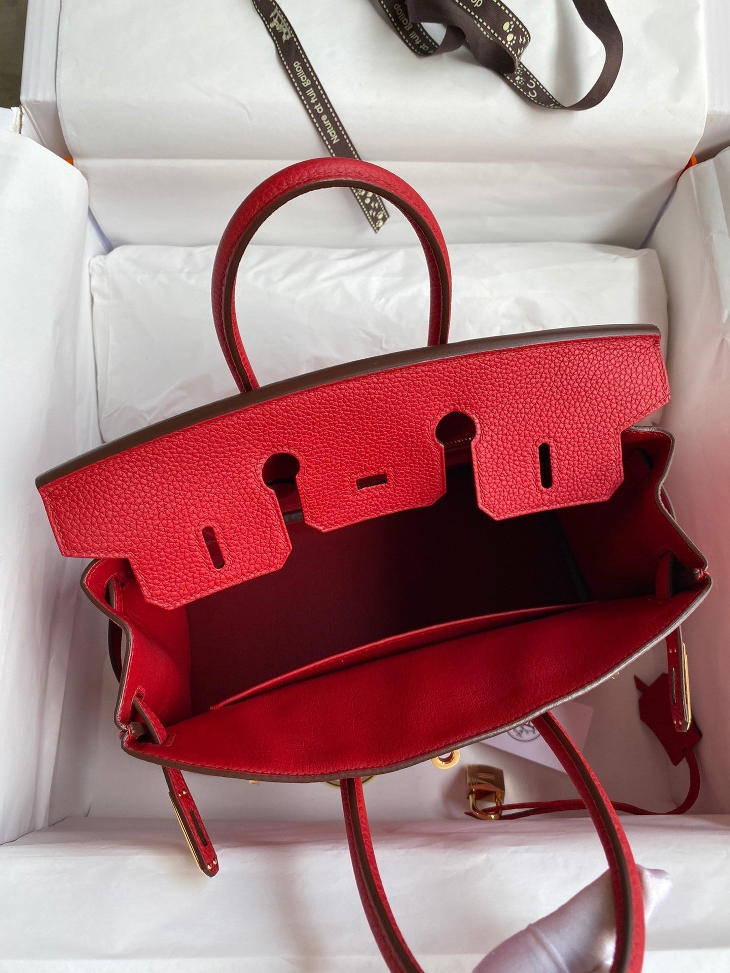 Birkin 25cm Togo Leather Handbag