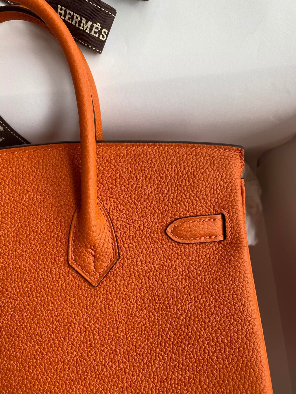 Birkin 25cm Togo Leather Handbag