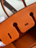 Birkin 25cm Togo Leather Handbag