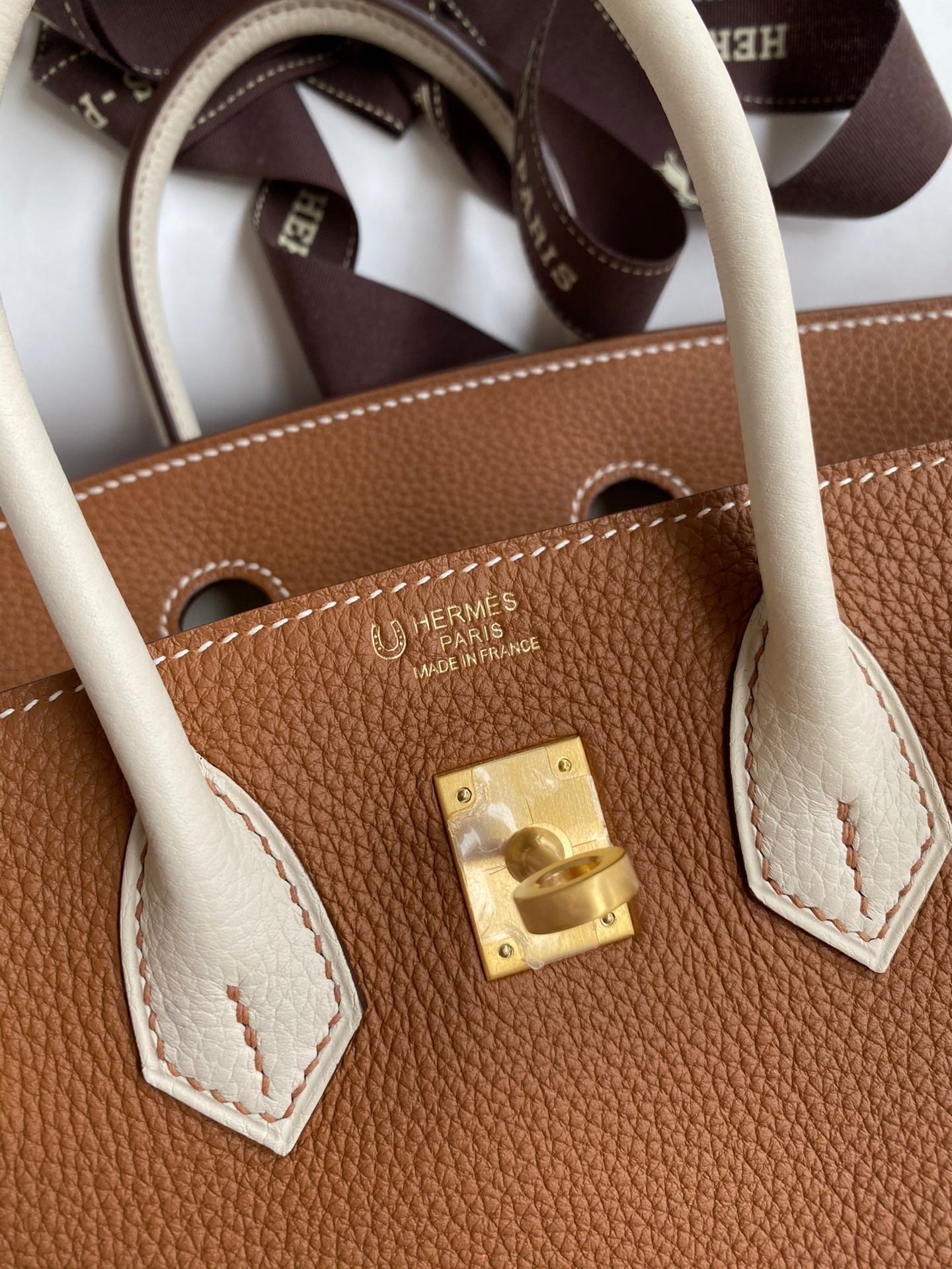 Birkin 25cm Togo Leather Handbag