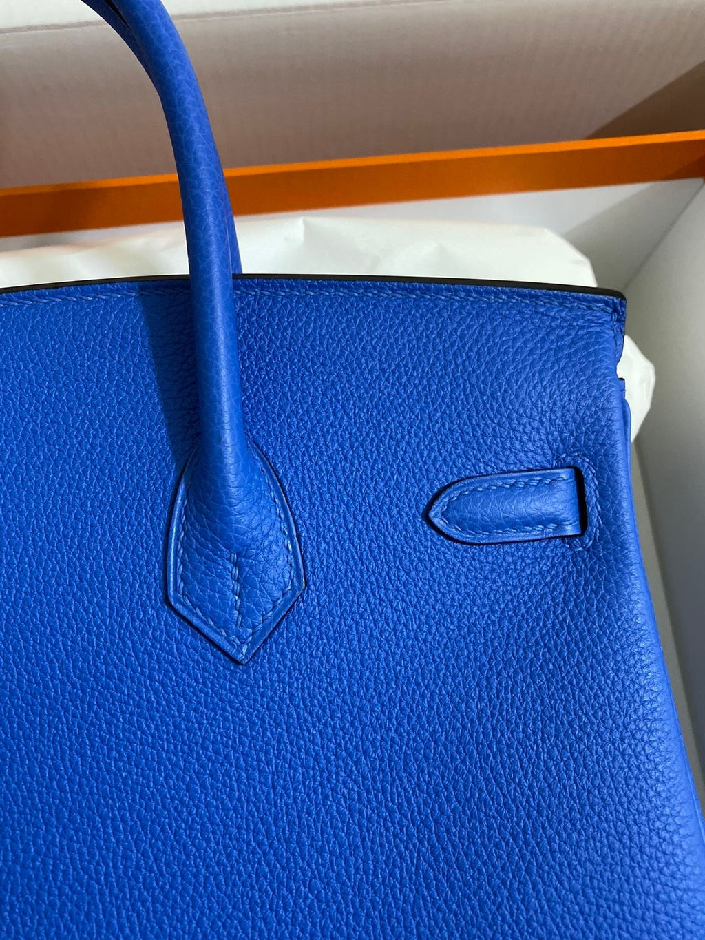 Birkin 25cm Togo Leather Handbag