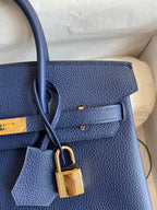 Birkin 25cm Togo Leather Handbag
