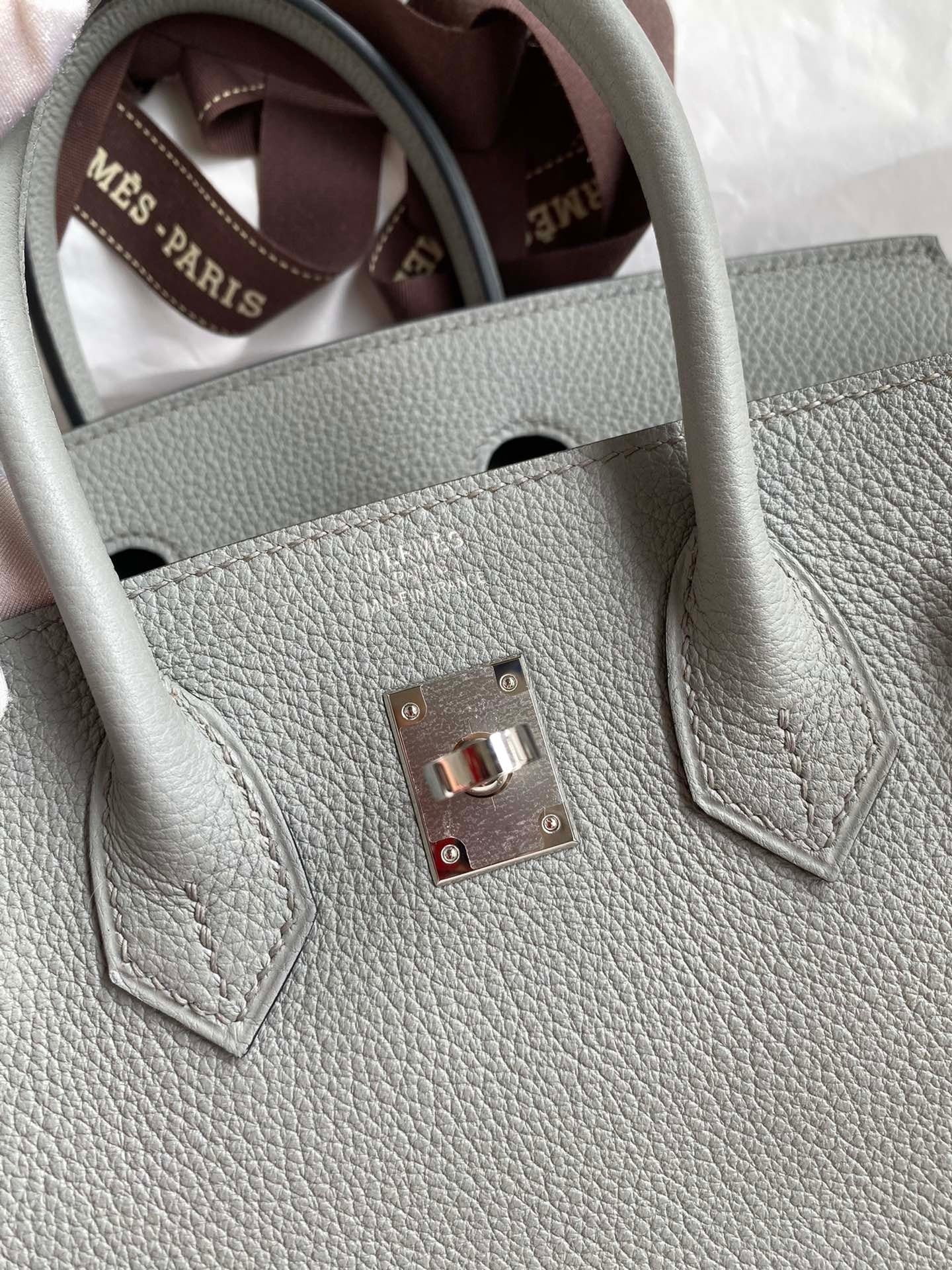 Birkin 25cm Togo Leather Handbag