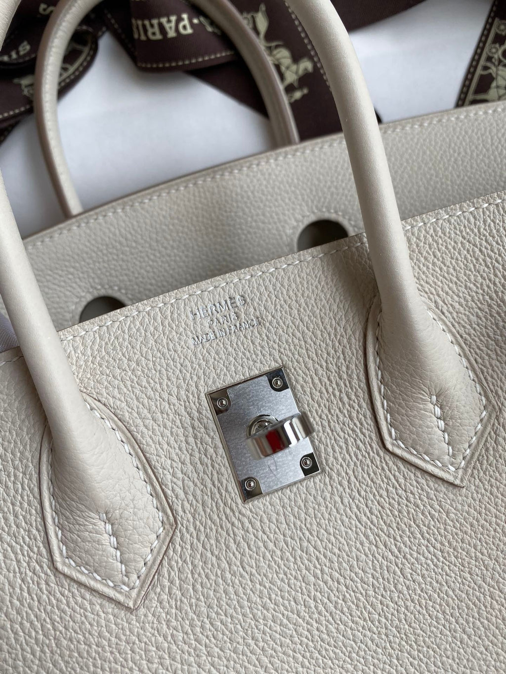Birkin 25cm Togo Leather Handbag